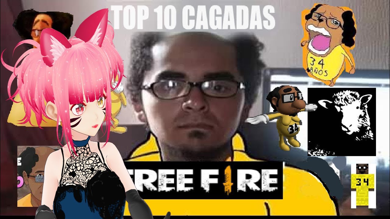 REACCIONANDO A  TOP 10 CAGADAS DE OVEJA FREE FIRE By NEGROGAYMER
