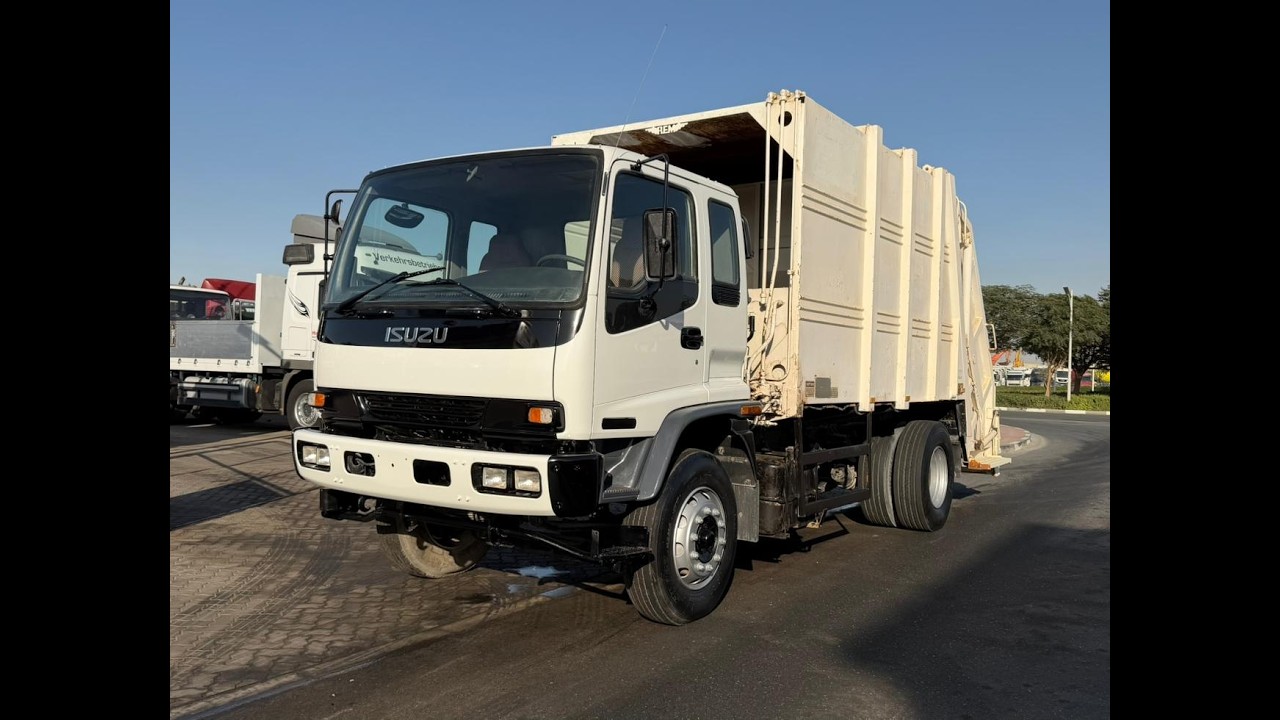 #isuzu #garbagetruck #forsale #automobile #dubai 