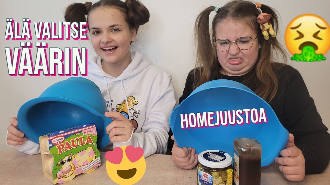 ÄLÄ SYÖ VÄÄRÄSTÄ KULHOSTA - HAASTE