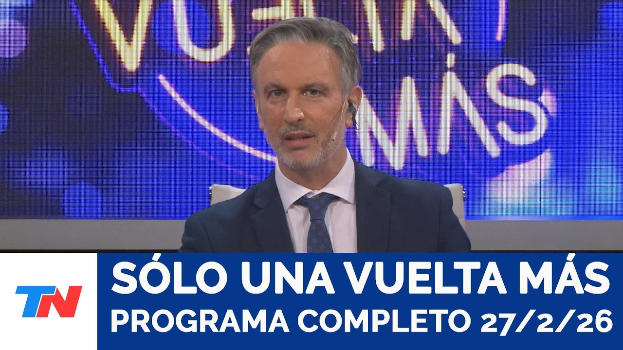 SÓLO UNA VUELTA MÁS I Programa Completo, 27/2/26