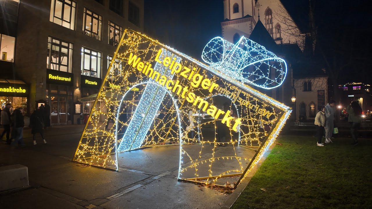 Weihnachtsmarkt 2025 in Leipzig Teil 2 