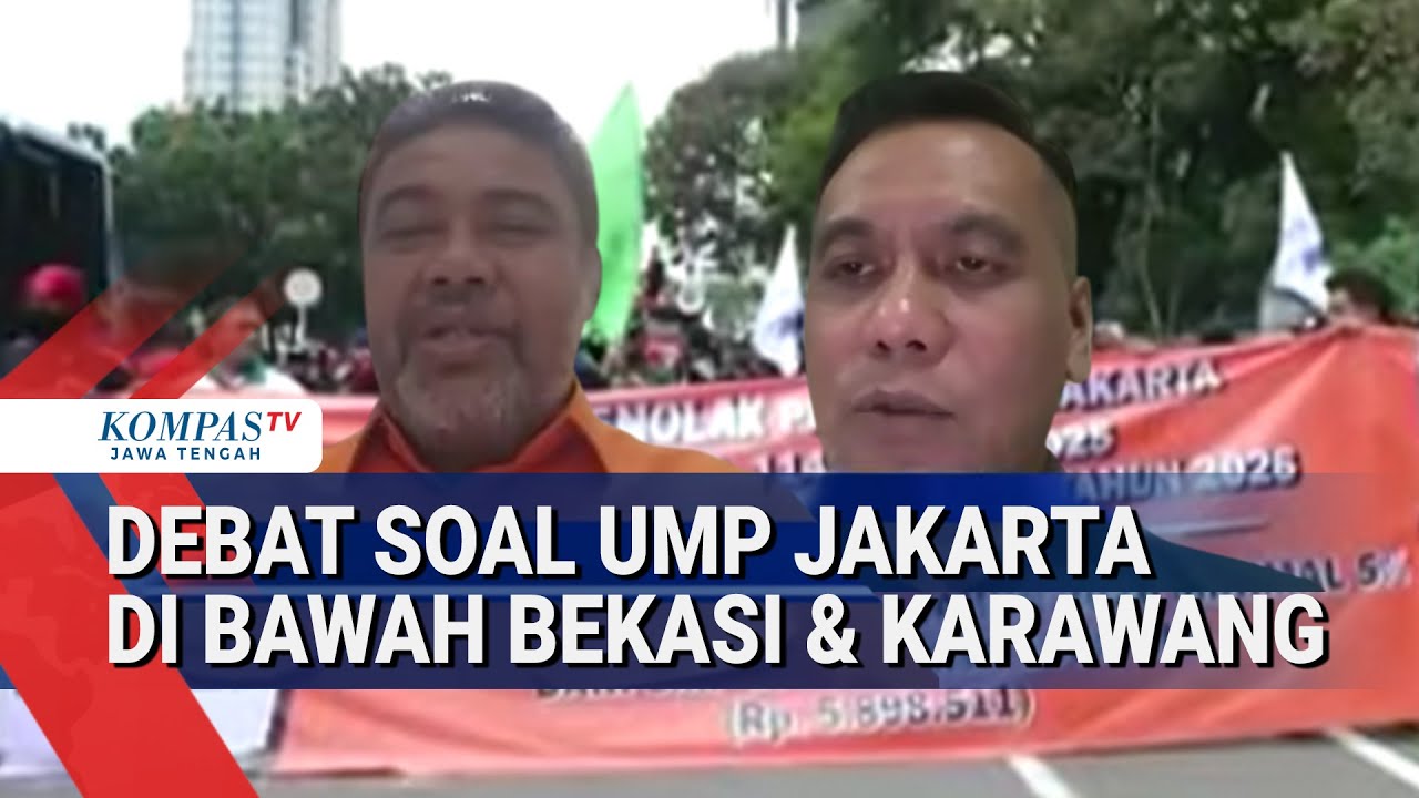 Debat Soal UMP Jakarta di Bawah Bekasi dan Karawang