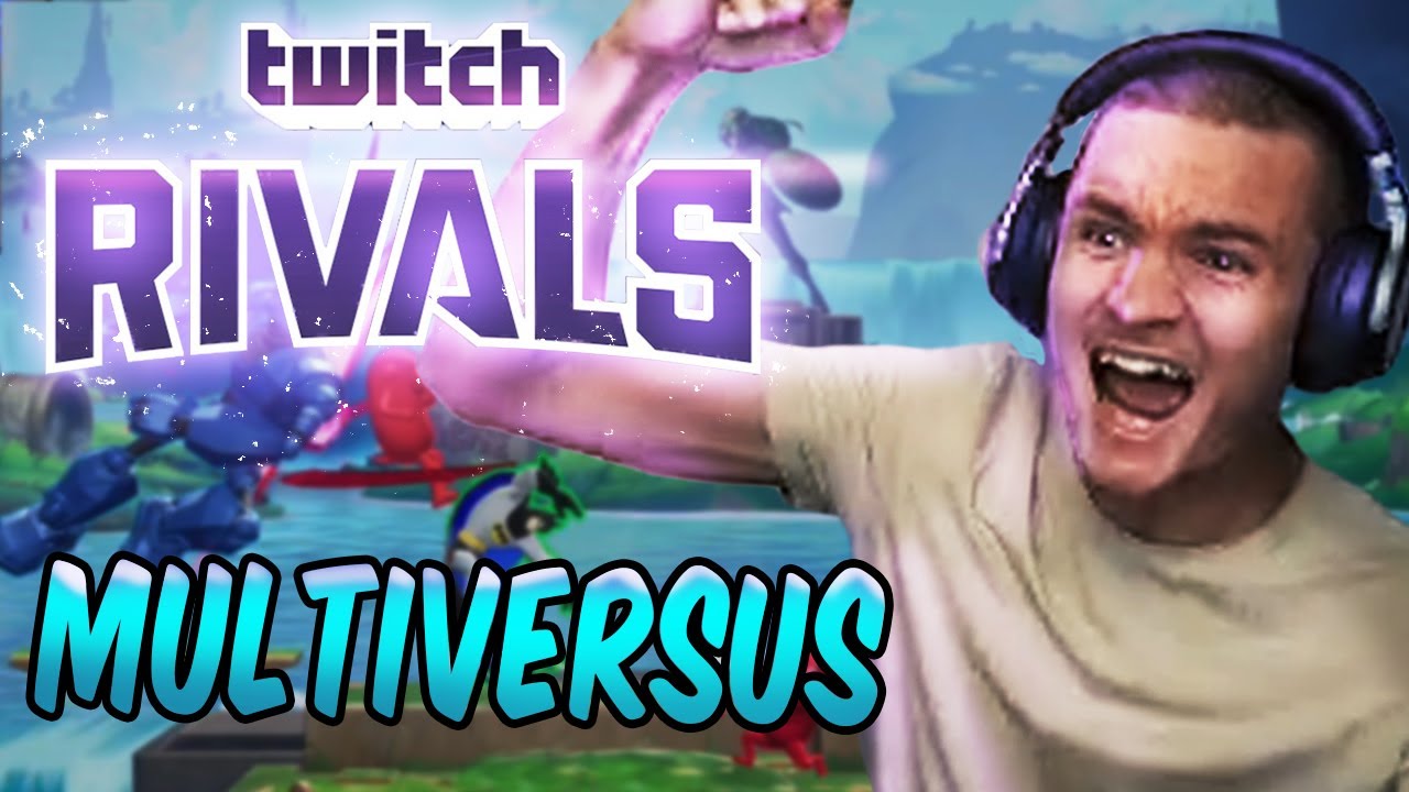 Teo and Sammy in the Multiversus Twitch Rivals