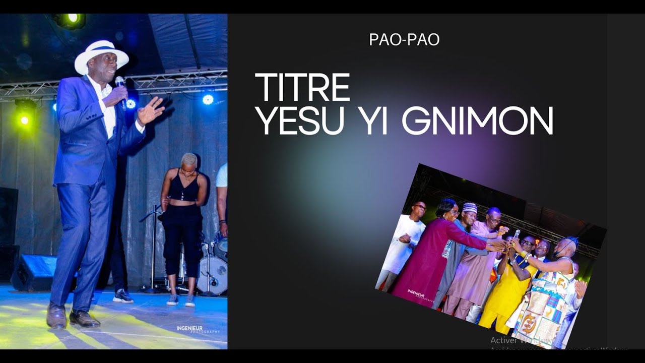 PAO-PAO - titre : YESU YI GNIMON ( Audio Officiel)