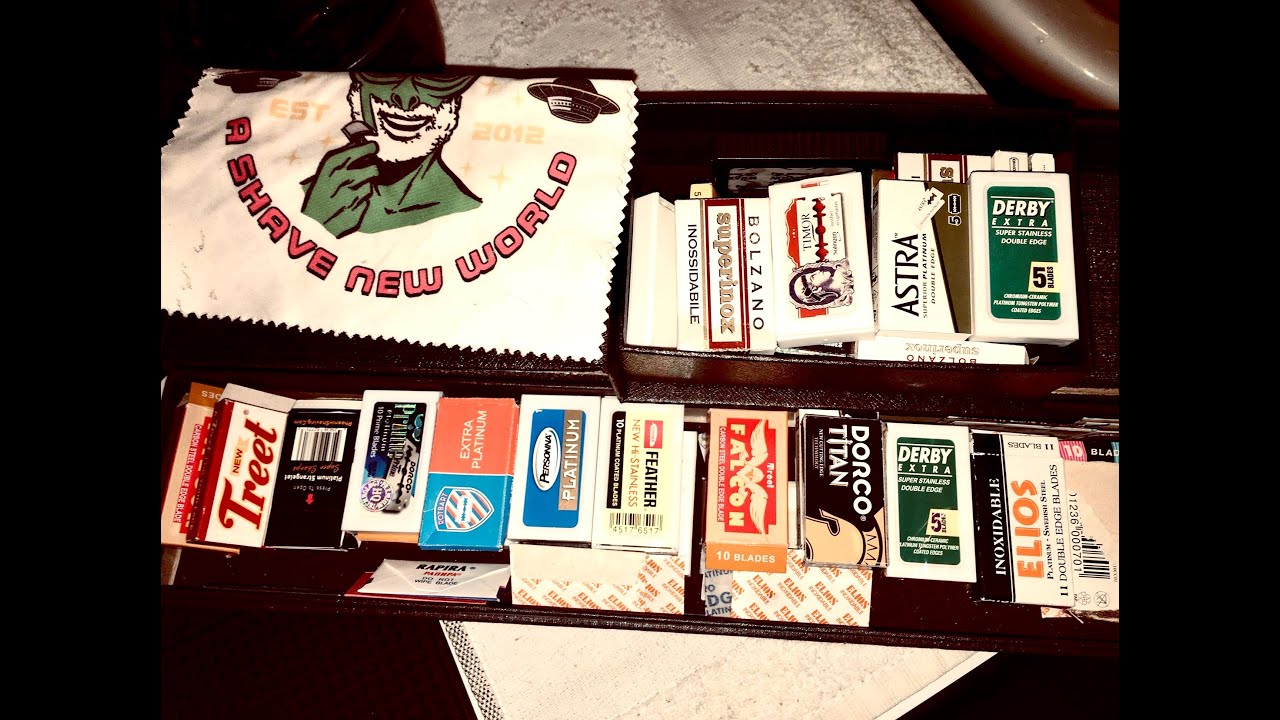 my favorite 10 razor blades - #wetshaving #nassrasur
