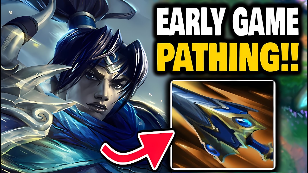 HOW to JUNGLE PATH to GET A LEAD on XIN ZHAO jungle!!