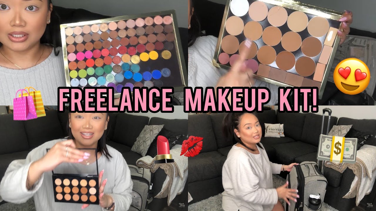 MY FREELANCE MAKEUP KIT! Luggage Style ♡ Richelle Beauty