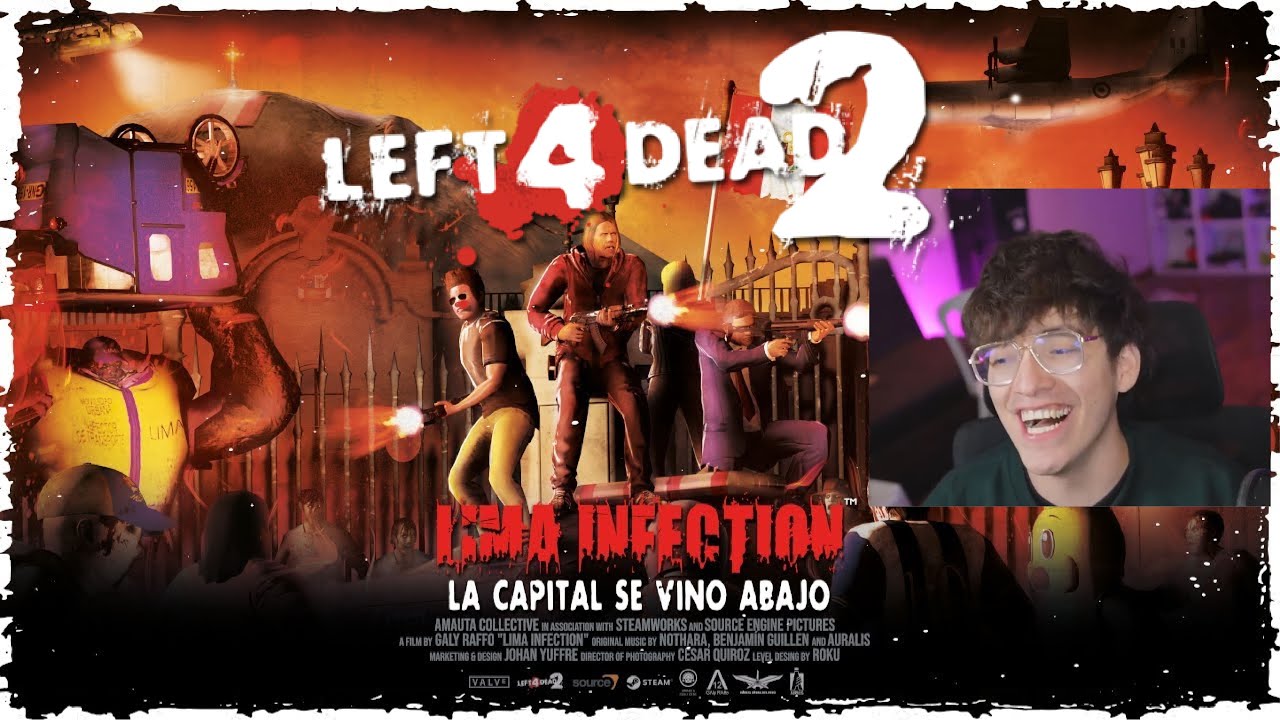 GLOGLO juega LIMA INFECTION en Left 4 Dead 2