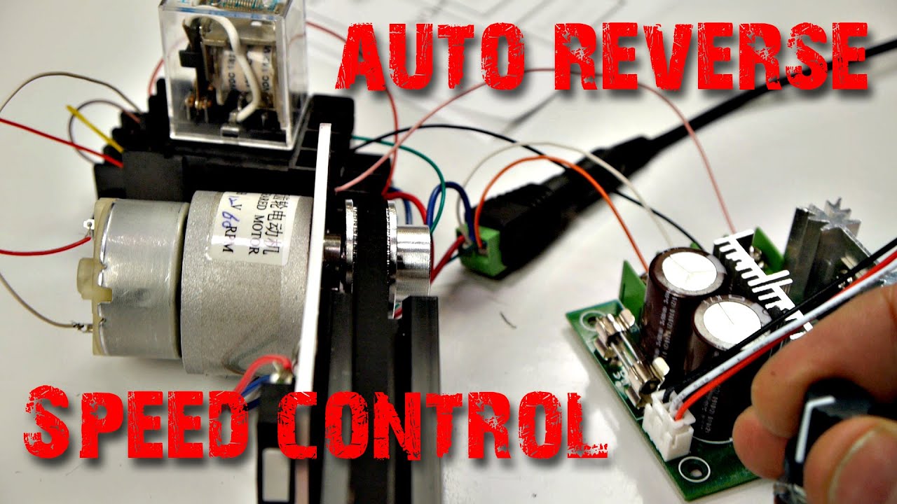 Camera Slider How To Wire Auto Reversing Speed Control