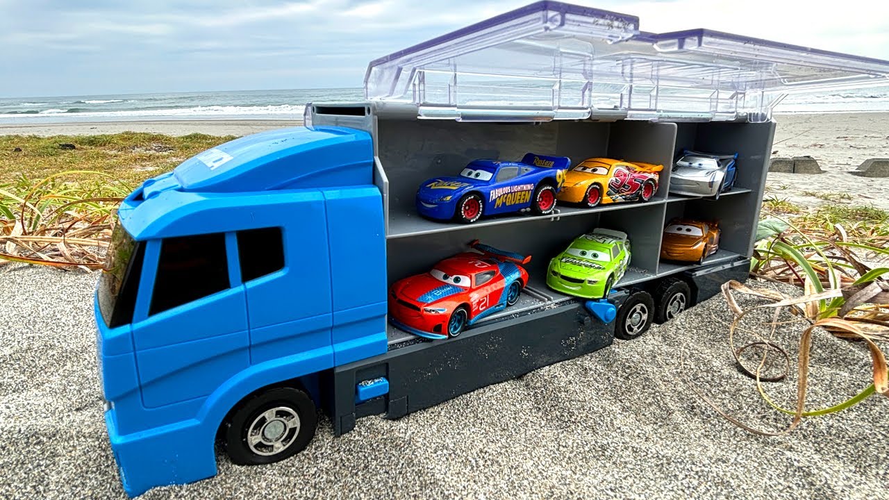 Cleaning Convoy & Tayo Carry Case. Find 48 types of miniature cars.