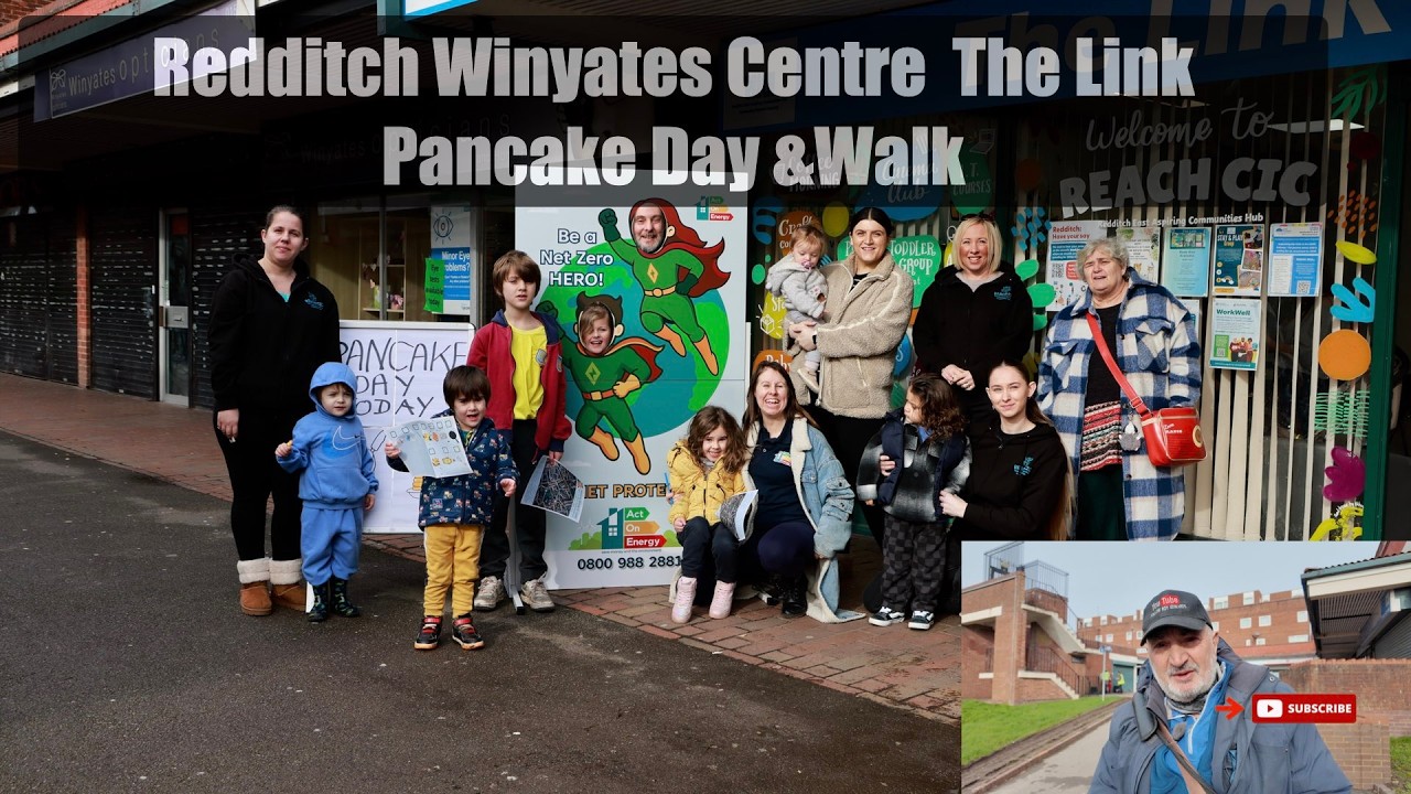 Redditch Winyates Centre  The Link Pancake Day &Walk