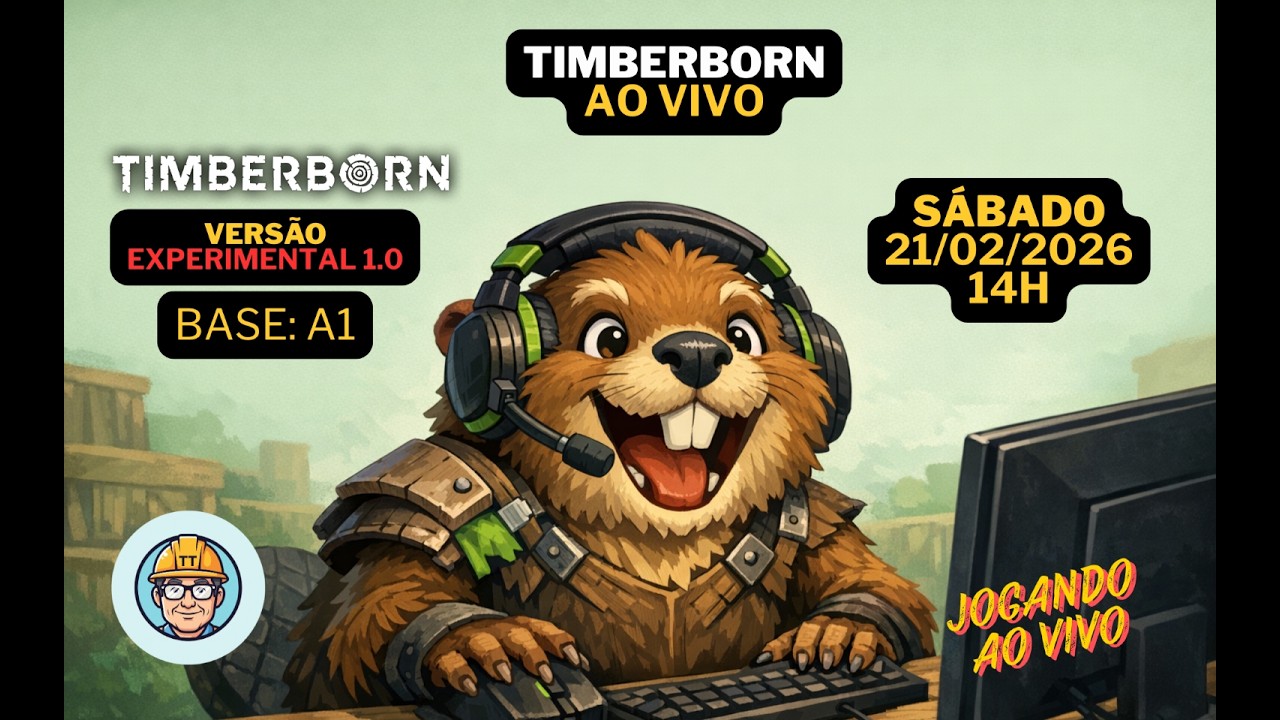 Timberborn: Jogando ao vivo Versão Experimental 1.0 | Base A1