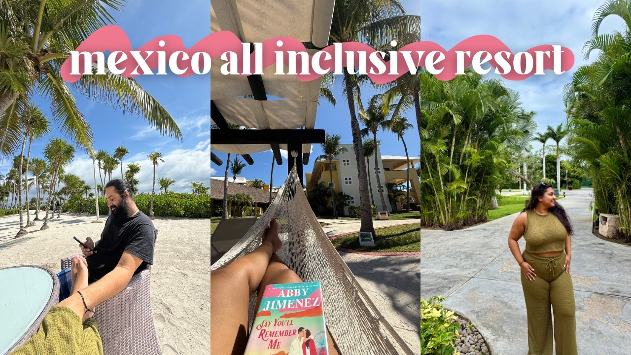 ALL INCLUSIVE RESORT IN MEXICO | barcelo maya vlog & review 🌴🌊