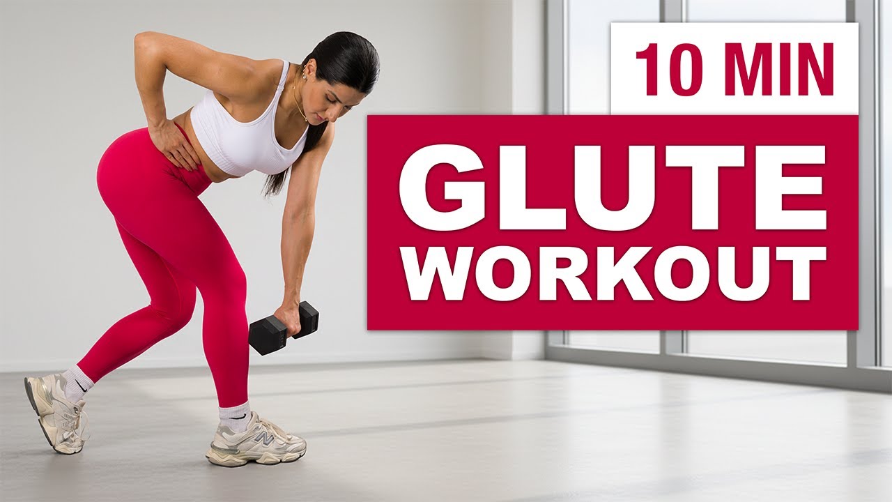 10 MIN GLUTE WORKOUT for a Lifted and Pumped Booty | Ultimate Glute Challenge