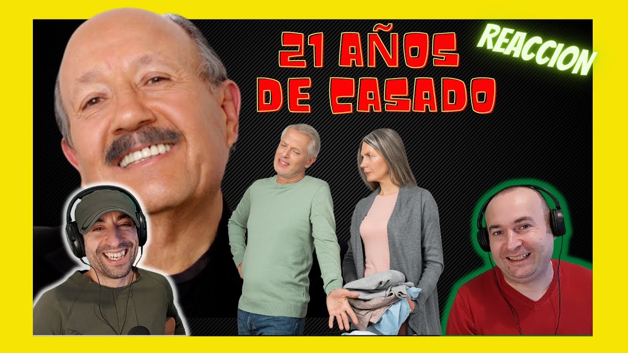 Españoles reaccionando al chiste Veintiún Años de casado del humorista Polo Polo.