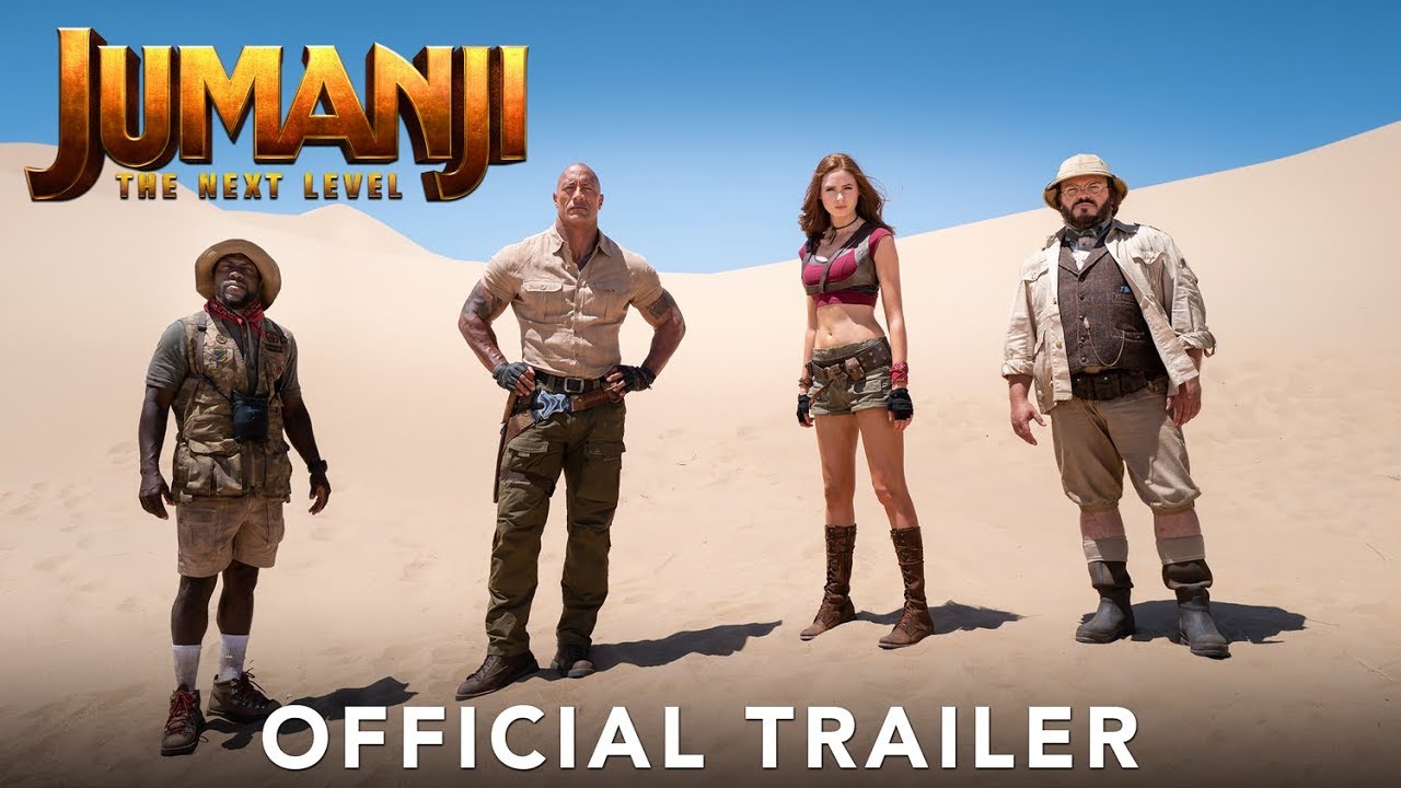 JUMANJI NEXT LEVEL - TEASER TRAILER - NL/FR