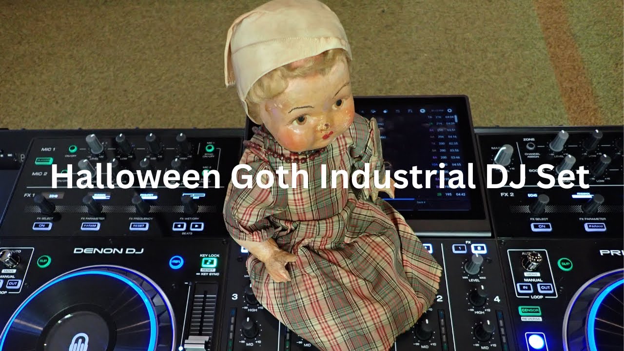 Halloween Goth Industrial Dance Music DJ set by DJ Cemetery Wind