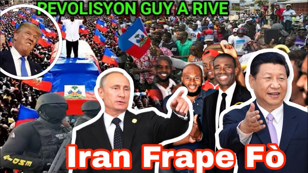 Iran Bay Etazini Kalòt Marasa…Muscadin Guy Philippe Gade sak Pase…Poukisa Etazini Atake Iran?Jewopol