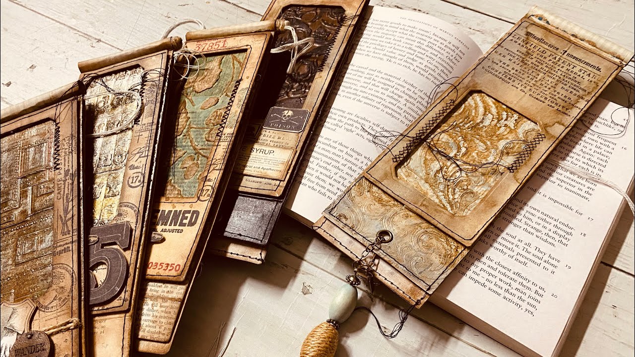 Super cool Bookmark notepad Full tutorial