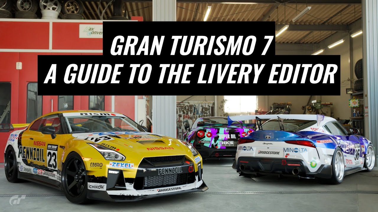Gran Turismo 7 — Руководство по редактору схем окраски — схемы окраски для начинающих