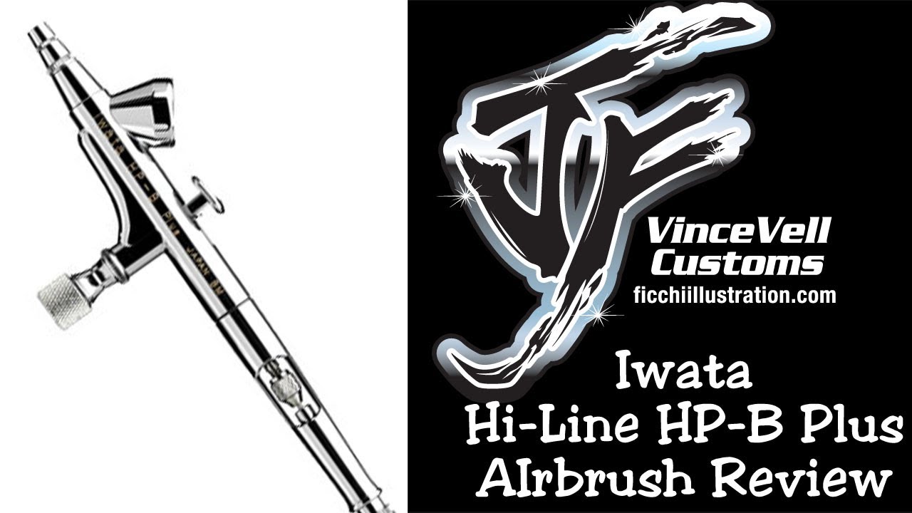 Iwata Hi Line HP-B Plus Airbrush Review
