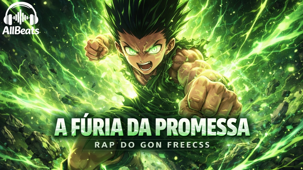 A FÚRIA DA PROMESSA | Rap do Gon Freecss  @AllBeatsbr