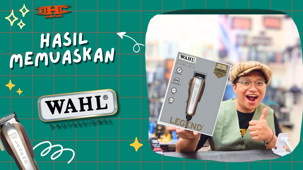 Clipper Memuaskan dari WAHL | Wahl legend corded