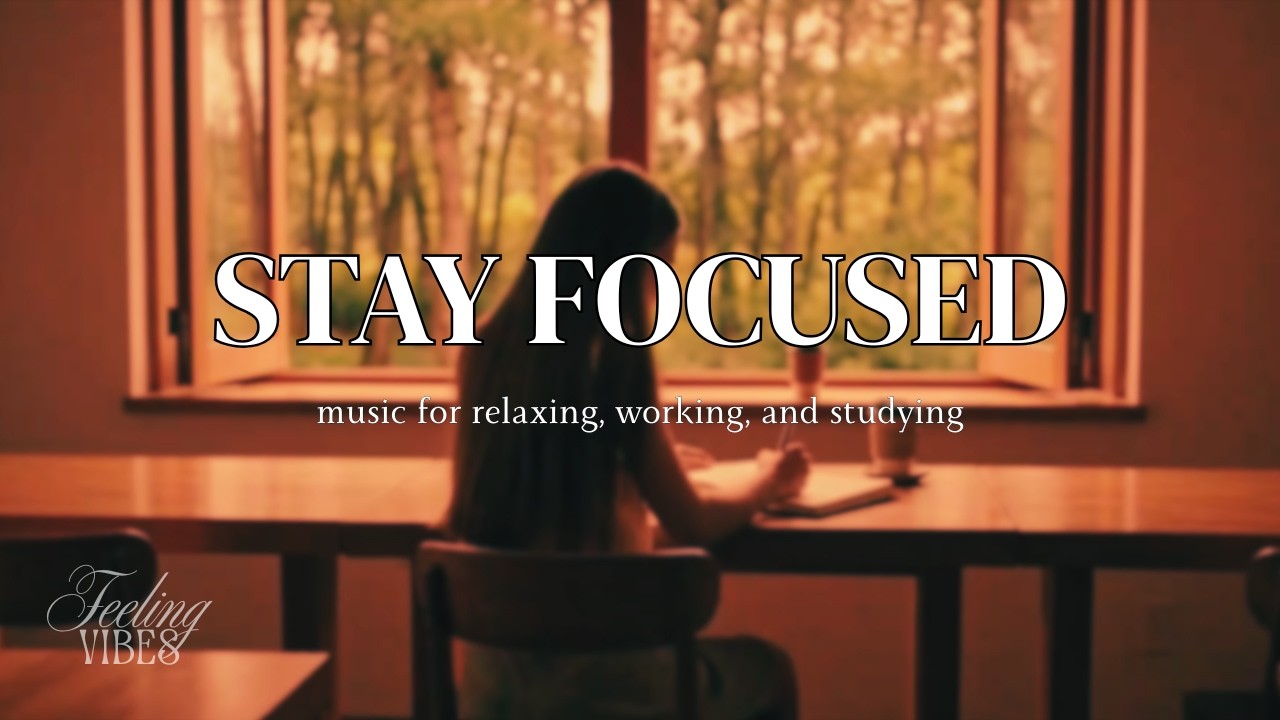 Calm Café Music That Keeps You Focused 🎻☕ | Relaxing Acoustic Guitar & Violin for Work & Study