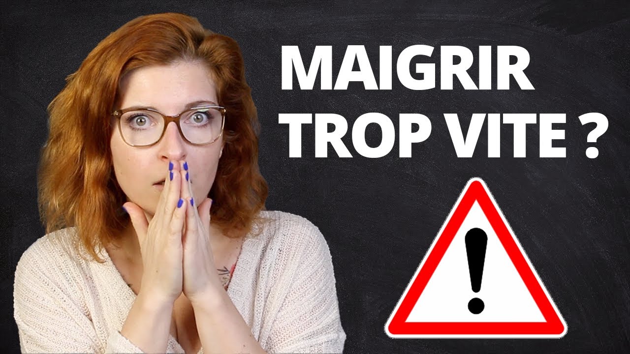 Quels sont les risques à maigrir trop vite ?