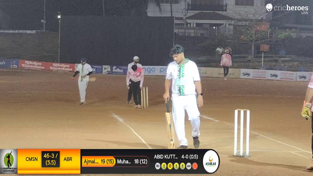CHANDRIKA MUKK SYED NAGAR vs ASHKAR BIRIYANI RICE live cricket match | SYED NAGAR PREMIER LEAGUE  -