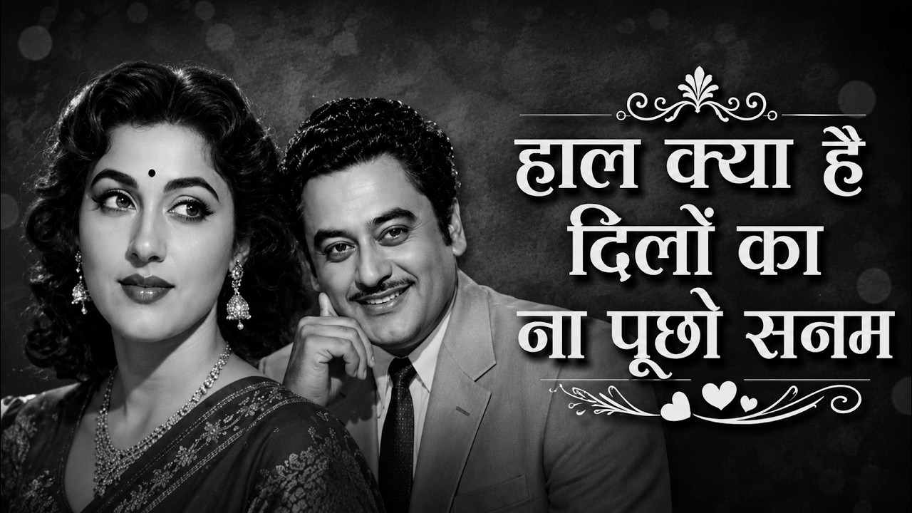 Haal Kya Hai Dilon Ka Na Puchho Sanam✨| Kishore Kumar Hit Song | Evergreen Hindi Song | Old Is Gold