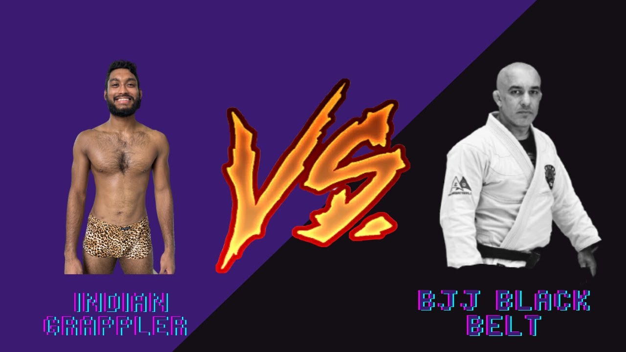 Indian Grappler 🇮🇳 vs BJJ Black Belt 🥋