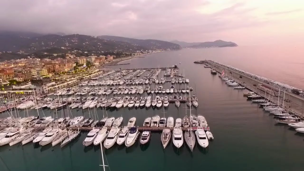 Video Drone Marina di Lavagna Porto turistico