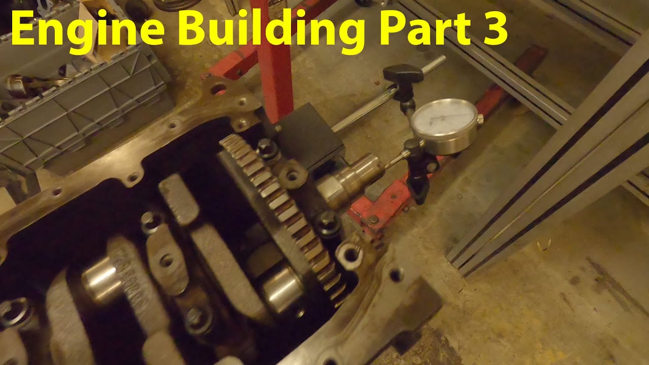 Engine Building Part 3 - Measuring Thrust Bearing and Connecting Rod Bearing Clearance