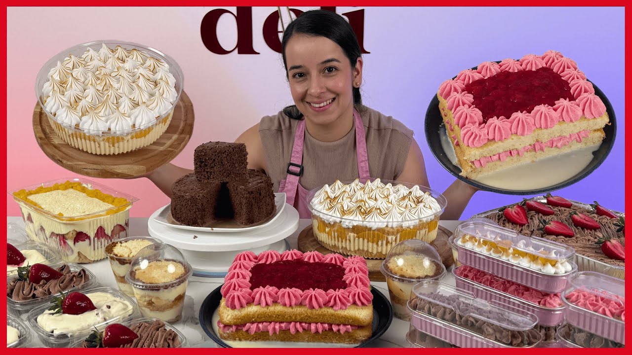 8 Postres TRES LECHES para VENDER y Ganar DINERO desde CASA eliDeli