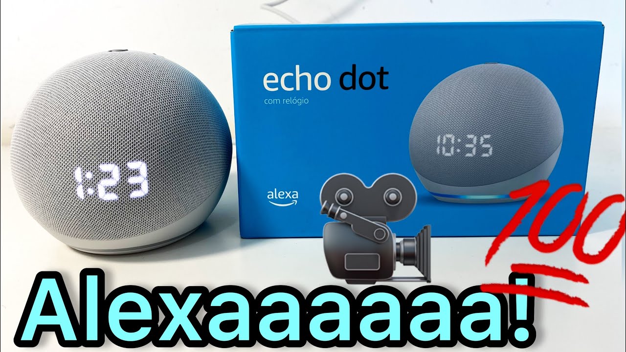 ECHO DOT ALEXA (4&ordf; GERA&Ccedil;&Atilde;O) BRANCO AMAZON