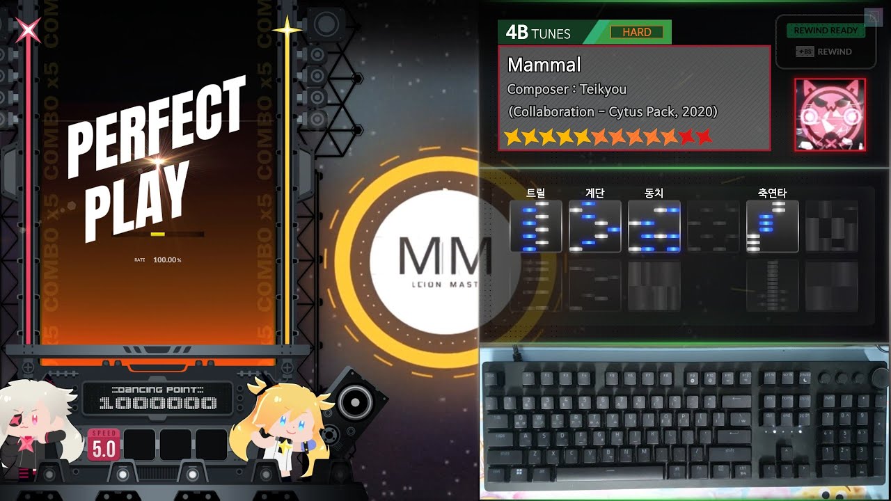 [DJMAX RESPECT V] Mammal | 4B HD | ★12