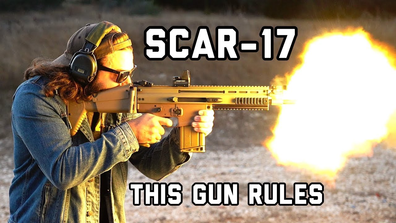 SCAR 17 - Эта пушка решает! // Brandon Herrera на Русском Языке.