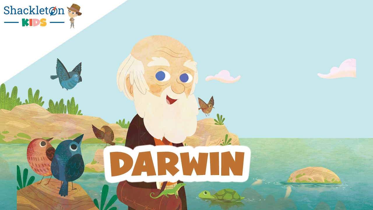 Charles Darwin | Biografía en cuento para niños | Shackleton Kids