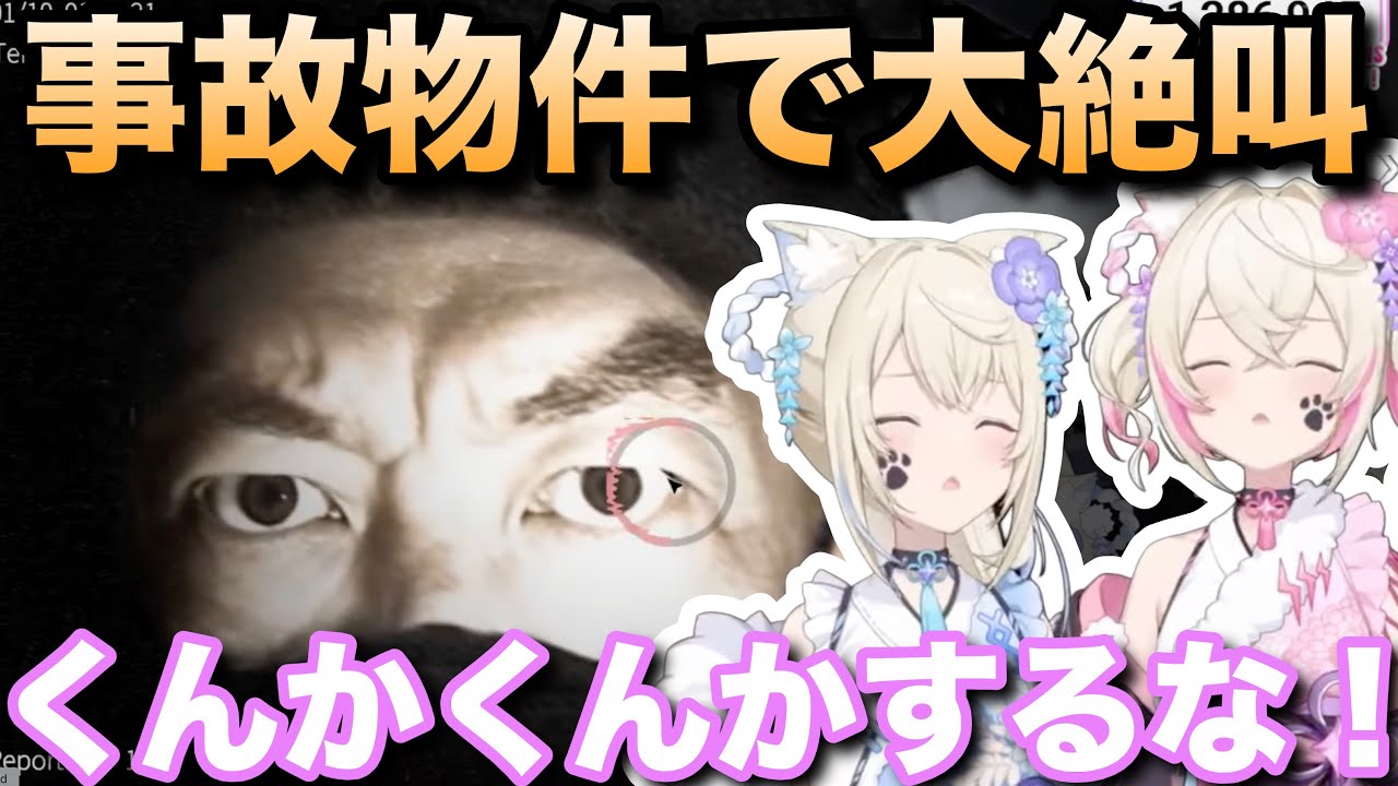 【絶叫まとめ】事故物件２で怖がりながら監視バイトをするフワモコ【ホロライブ【ホロライブ/FUWAMOCO/ 切り抜き】