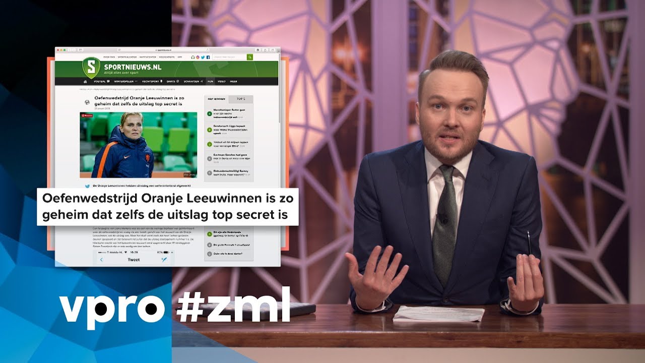 Geheime voetbalwedstrijd - Zondag met Lubach (S08)
