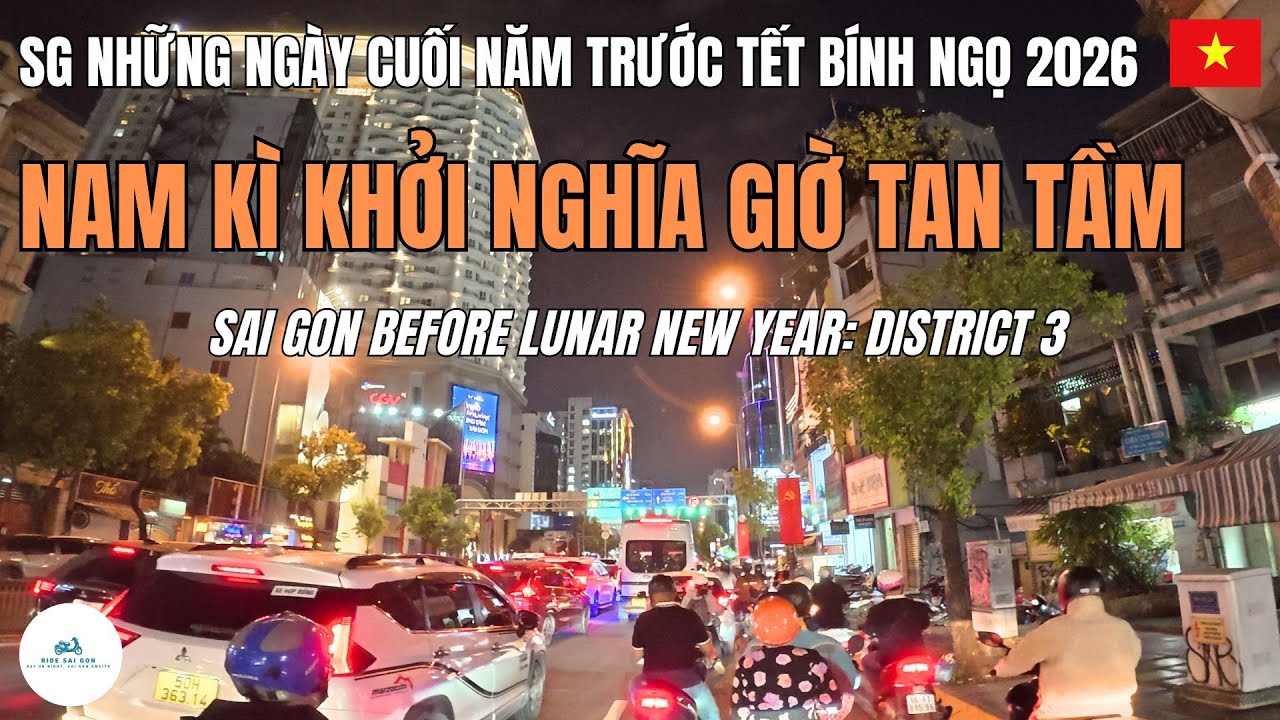 Sài Gòn Những Ngày Cuối Năm Trước Tết Bính Ngọ 2026| Nam Kỳ Khởi Nghĩa Giờ Tan Tầm 9/1/2026|Song ngữ