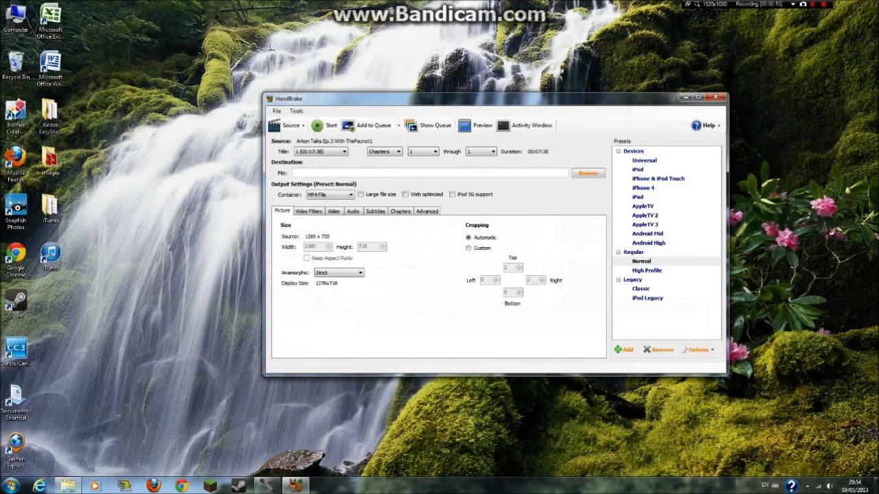 How to download and use HandBrake 0.9.8 version