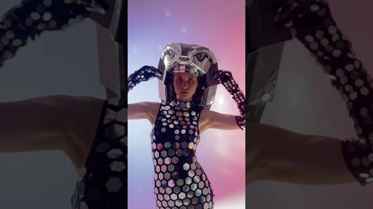 Зеркальный костюм Змеи @mirror_costume_st #party  #fashion #dance #showtime #show
