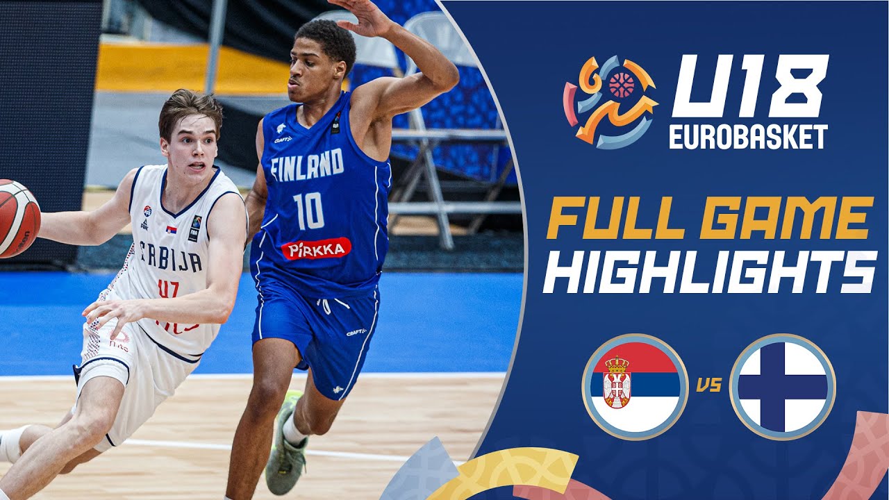 Serbia 🇷🇸 vs Finland 🇫🇮 | Highlights | FIBA U18 EuroBasket 2024