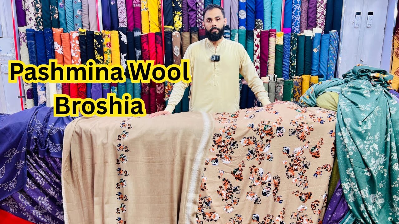 New Pashmina Wool Broshia Collection/ New Design/ Excellent Quality 👌/ Khan Variety 