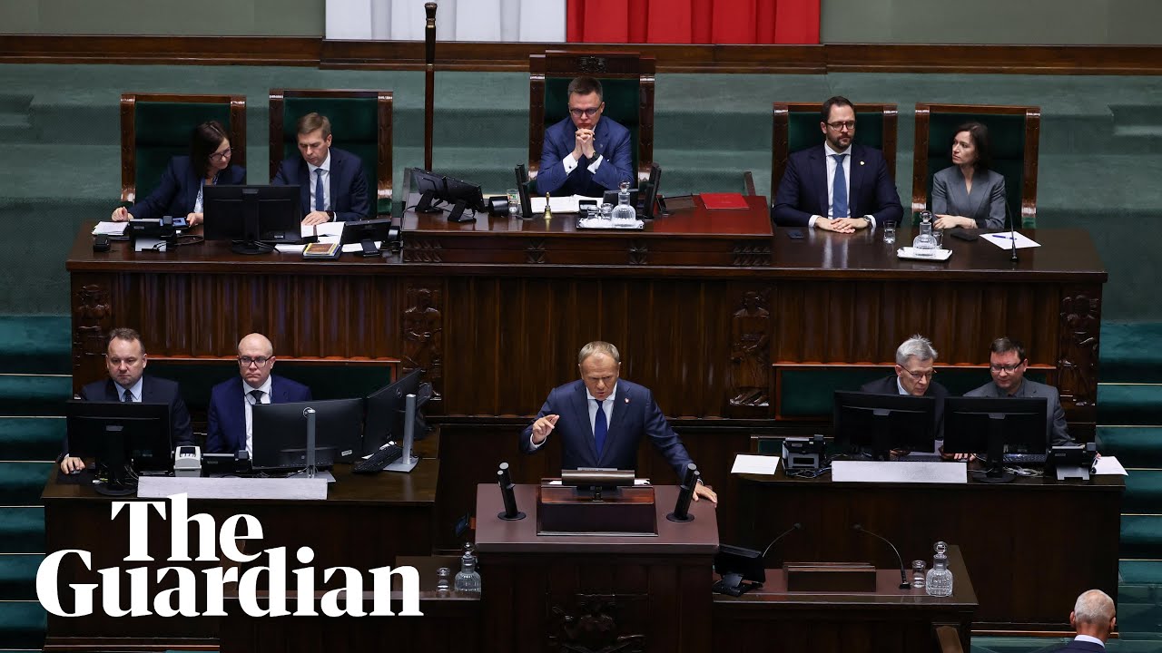 Polish prime minister Donald Tusk faces vote of confidence in parliament &ndash; watch live