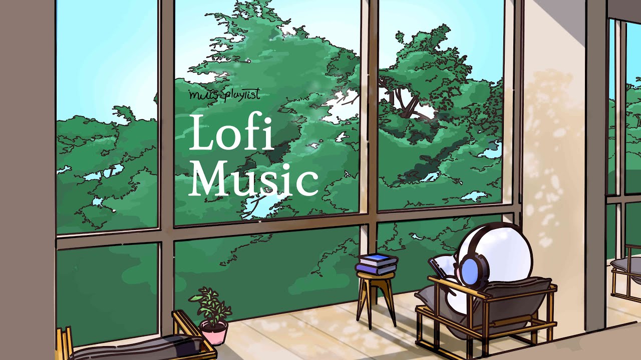 [Playlist] Studying lofi with birds sounds - 숲속 책방