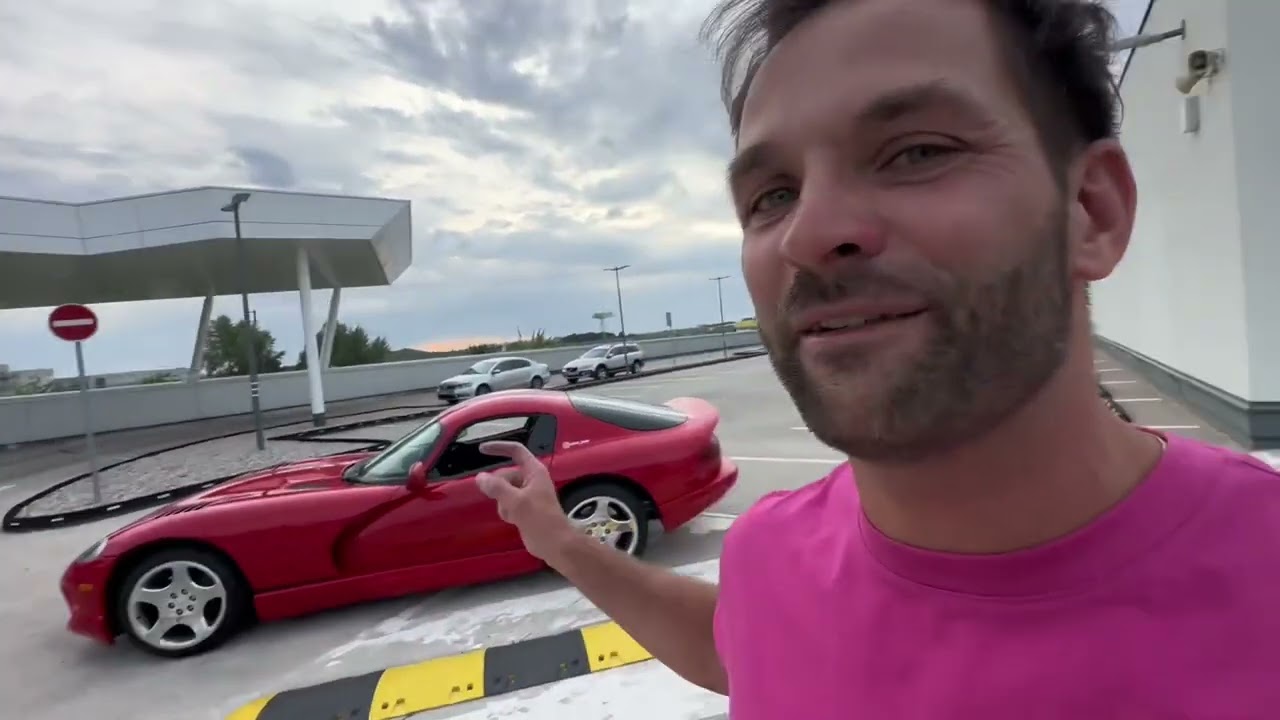 Mira Jech / Dodge Viper GTS testovací jízda