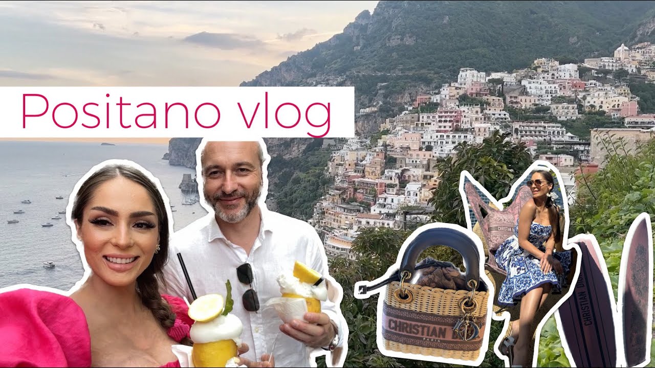 Kouzelné Positano, Amalfi, nákupy v Capri, Dior pop-up | Týnuš Třešničková
